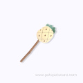 cute plush lollipop with built-in bells cat toy